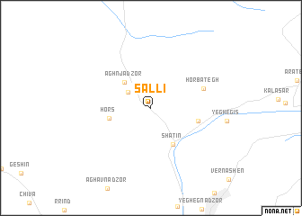 map of Salli