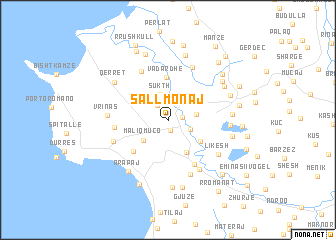 map of Sallmonaj