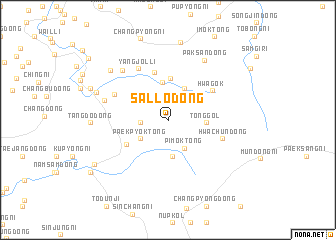 map of Sallo-dong