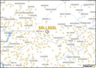 map of Sallo-gol