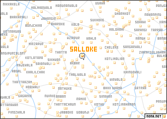 map of Salloke