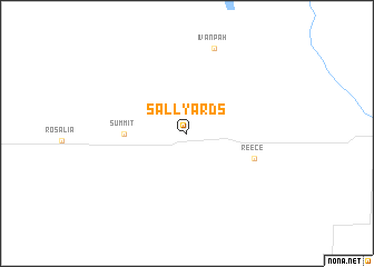 map of Sallyards