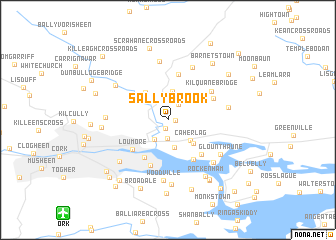 map of Sallybrook
