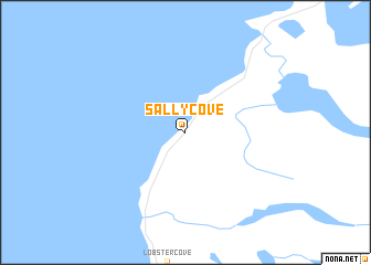 map of Sally Cove