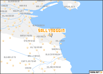 map of Sallynoggin