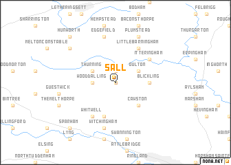 map of Sall