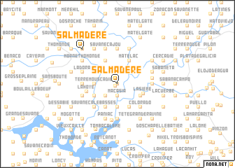 map of Salmadère