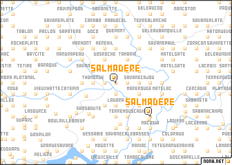 map of Salmadère