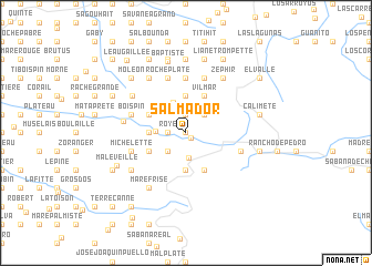 map of Salmador