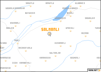 map of Salmanlı