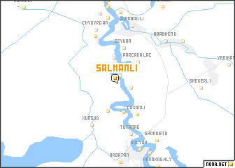 map of Salmanlı