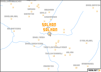 map of Salmān
