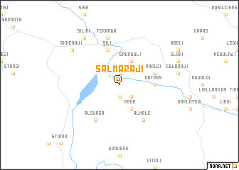 map of Salmarāji