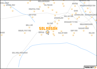 map of Salmasah