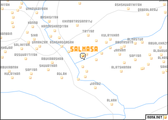 map of Salmasā