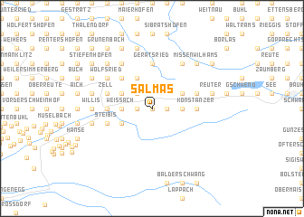 map of Salmas