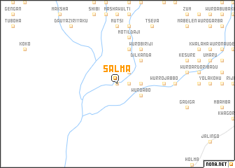 map of Salma