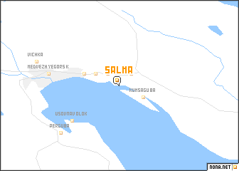 map of Salma