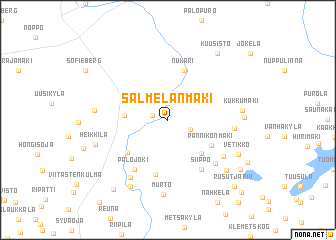 map of Salmelanmäki