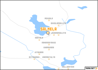 map of Salmela