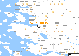 map of Salmenperä