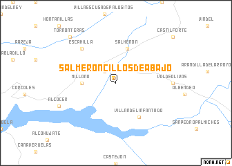 map of Salmeroncillos de Abajo
