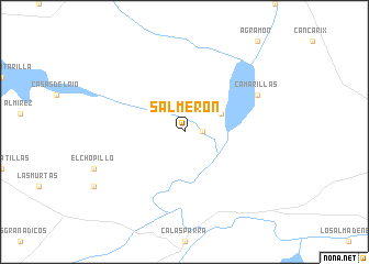 map of Salmerón