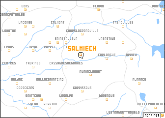 map of Salmiech