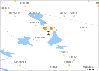 map of Salmio