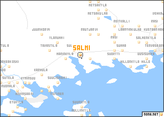 map of Salmi