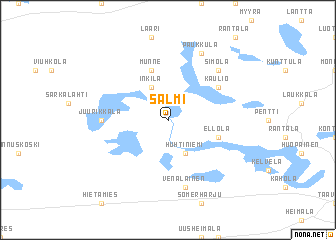 map of Salmi