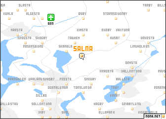 map of Sälna