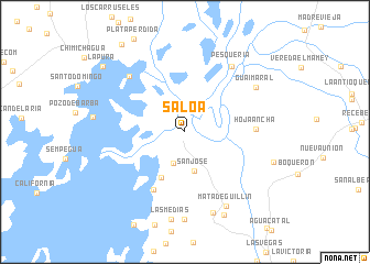 map of Saloa