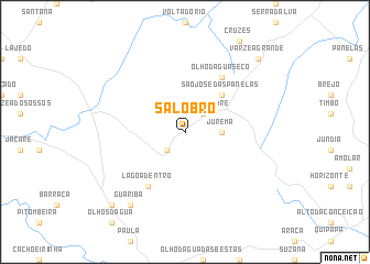 map of Salobro