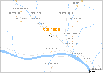 map of Salobro