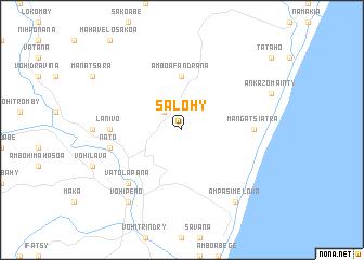 map of Salohy