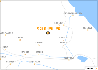 map of Salokyulya
