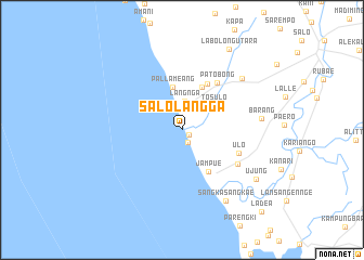 map of Salo Langga