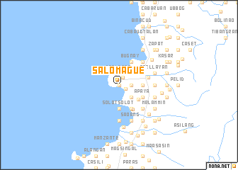 map of Salomague