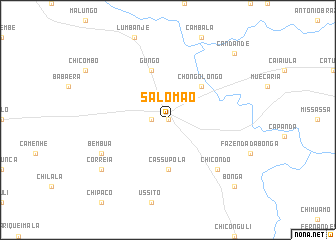 map of Salomão
