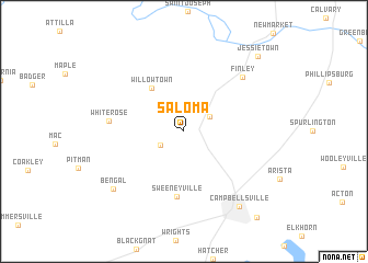 map of Saloma