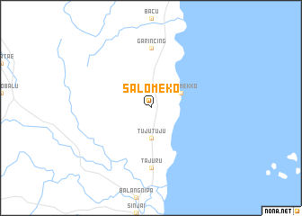 map of Salomeko