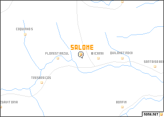 map of Salomé