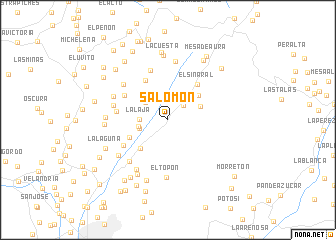 map of Salomón