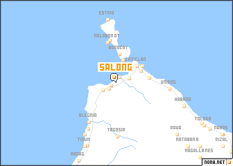 map of Salong