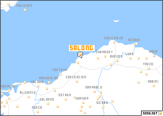 map of Salong