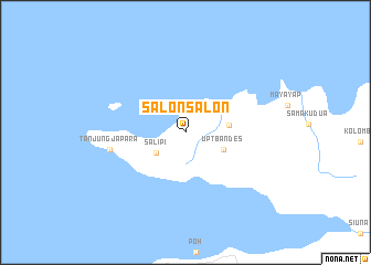map of Salonsalon