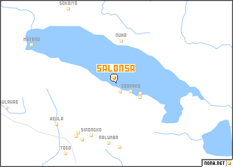 map of Salonsa