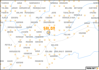 map of Salon