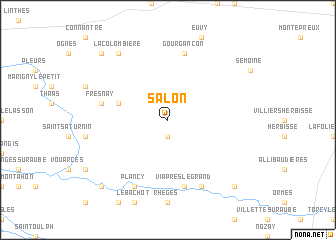 map of Salon